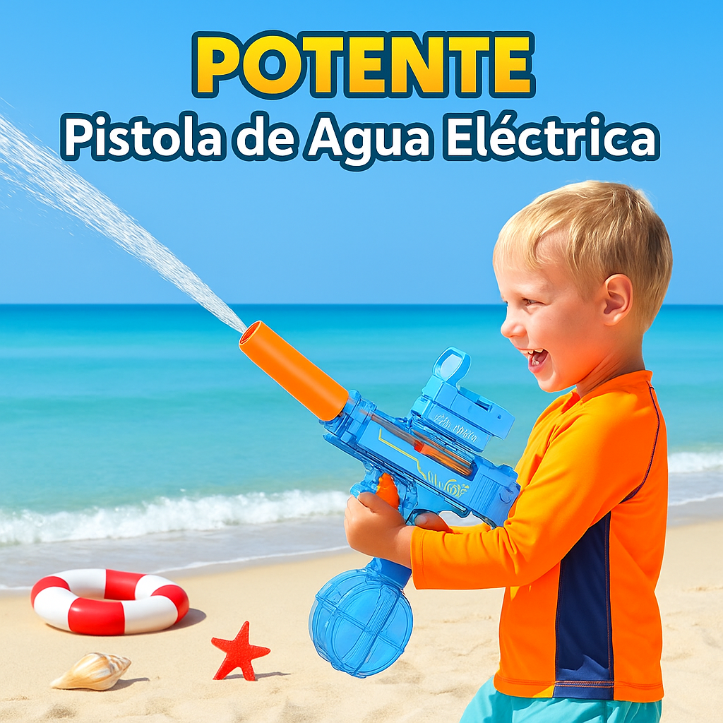 Pistola De Agua Eléctrica Para Niños